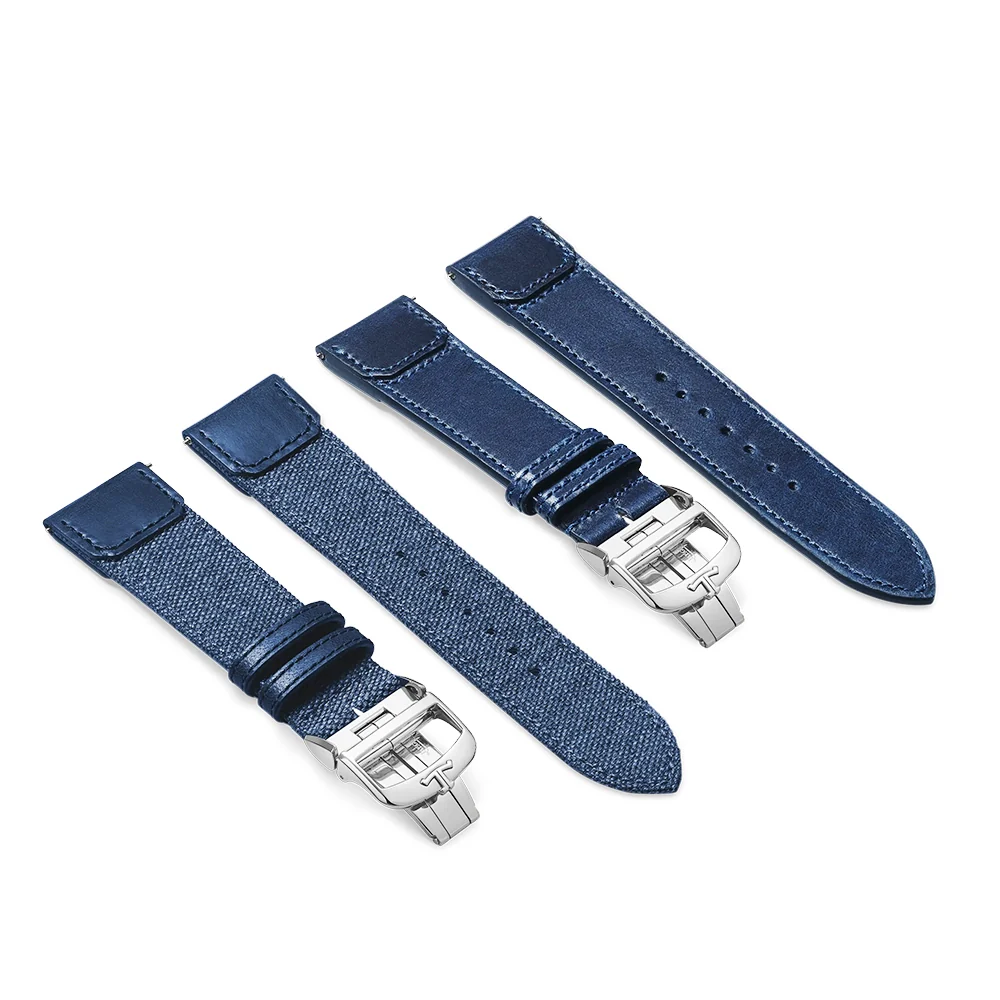 Reverso Tribute Duoface Calendar Large Silver Dial Leather Strap Watch - Image 7