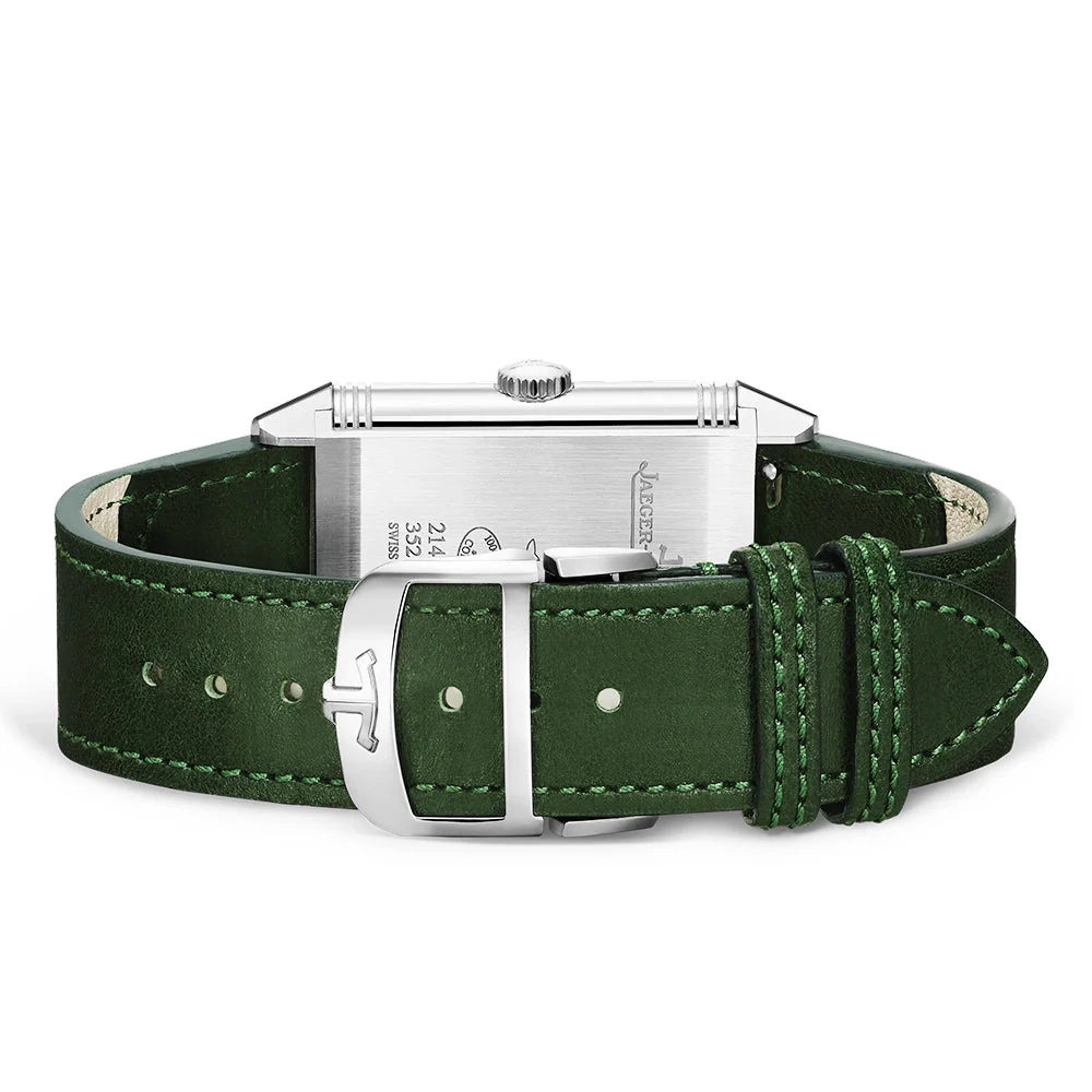 Reverso Tribute Monoface Small Seconds Green Dial Watch - Image 5