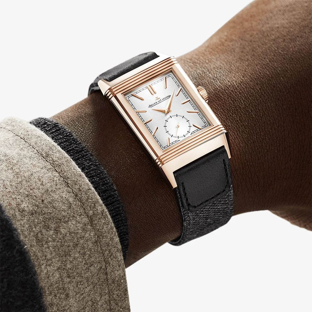 Reverso Tribute Monoface 18ct Pink Gold Small Seconds Watch - Image 2