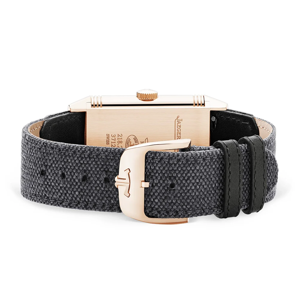 Reverso Tribute Monoface 18ct Pink Gold Small Seconds Watch - Image 4