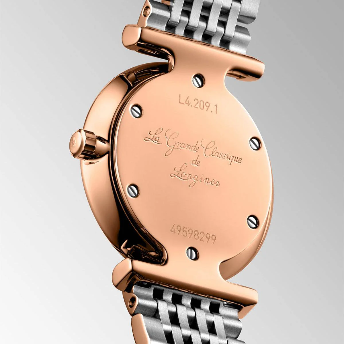 La Grande Classique 24mm Steel & Rose Gold PVD Bracelet Watch - Image 2