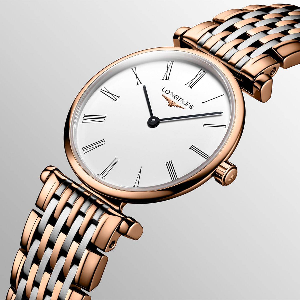 La Grande Classique 24mm Steel & Rose Gold PVD Bracelet Watch - Image 4