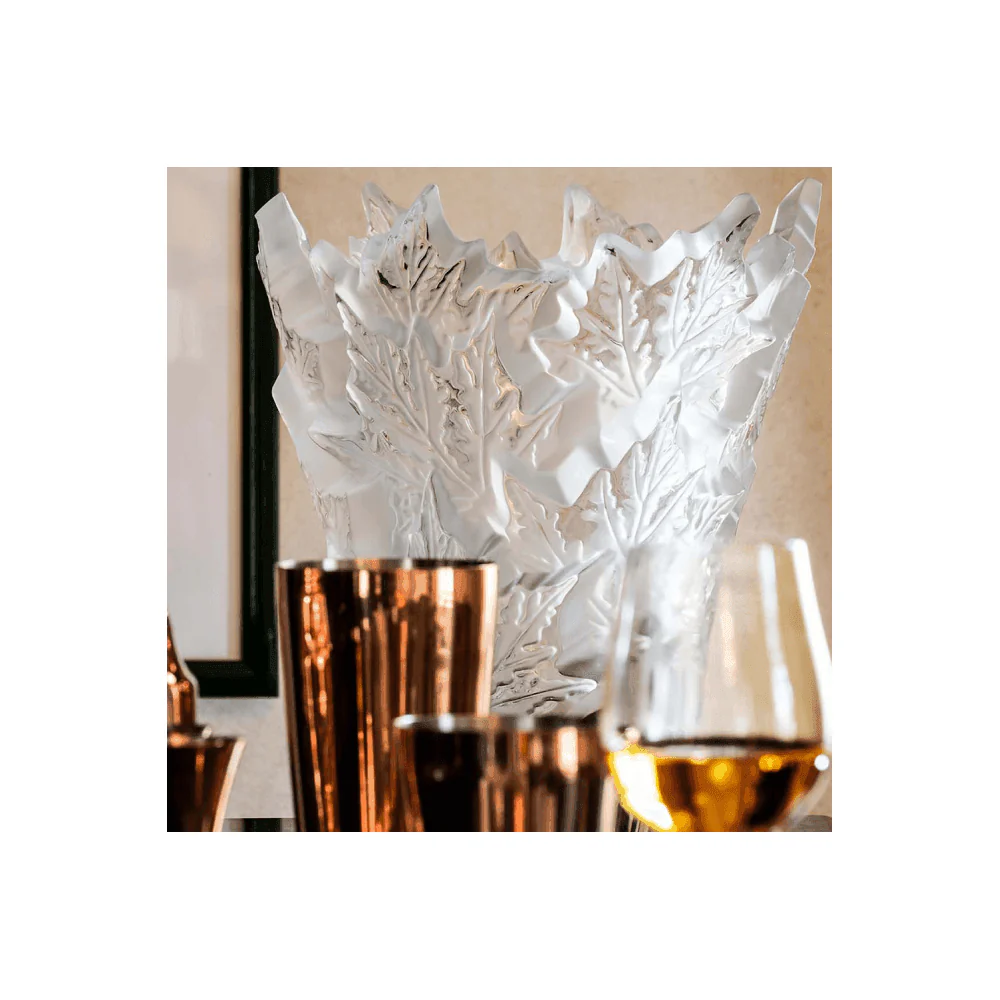 Lalique Champs-Elysées Clear Crystal Vase - Image 2