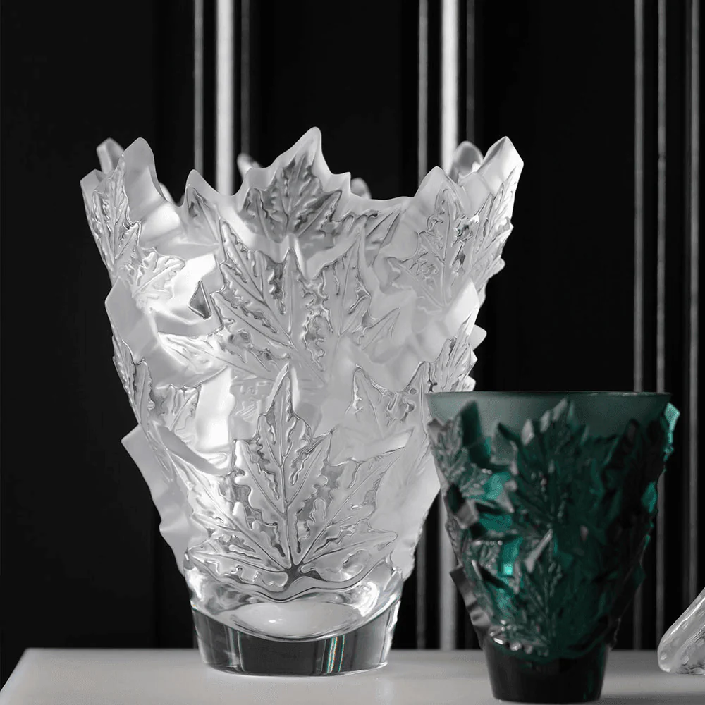 Lalique Champs-Elysées Clear Crystal Vase - Image 3