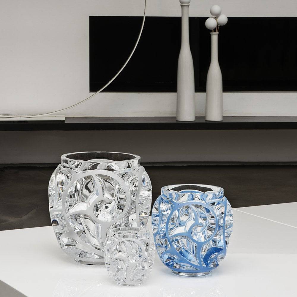 Tourbillons Small Clear Crystal Vase - Image 2