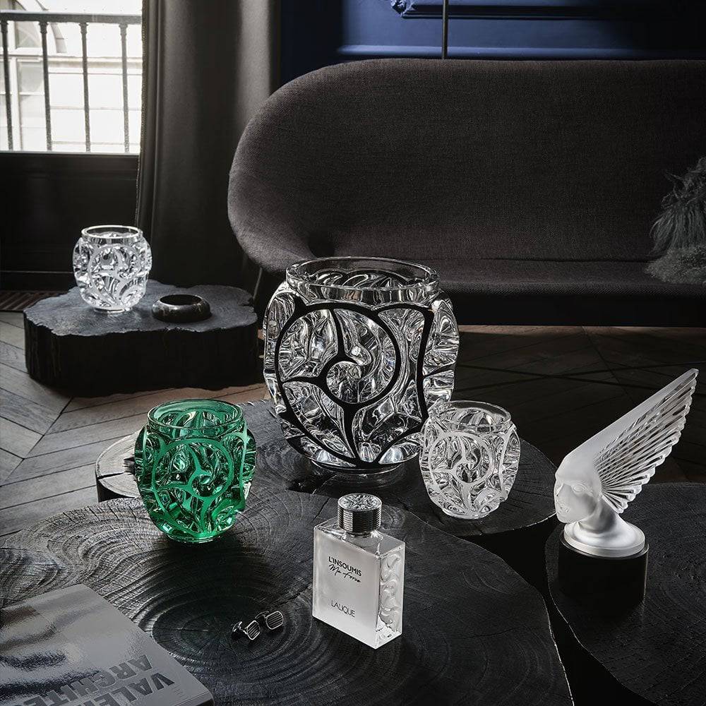 Tourbillons Small Clear Crystal Vase - Image 3