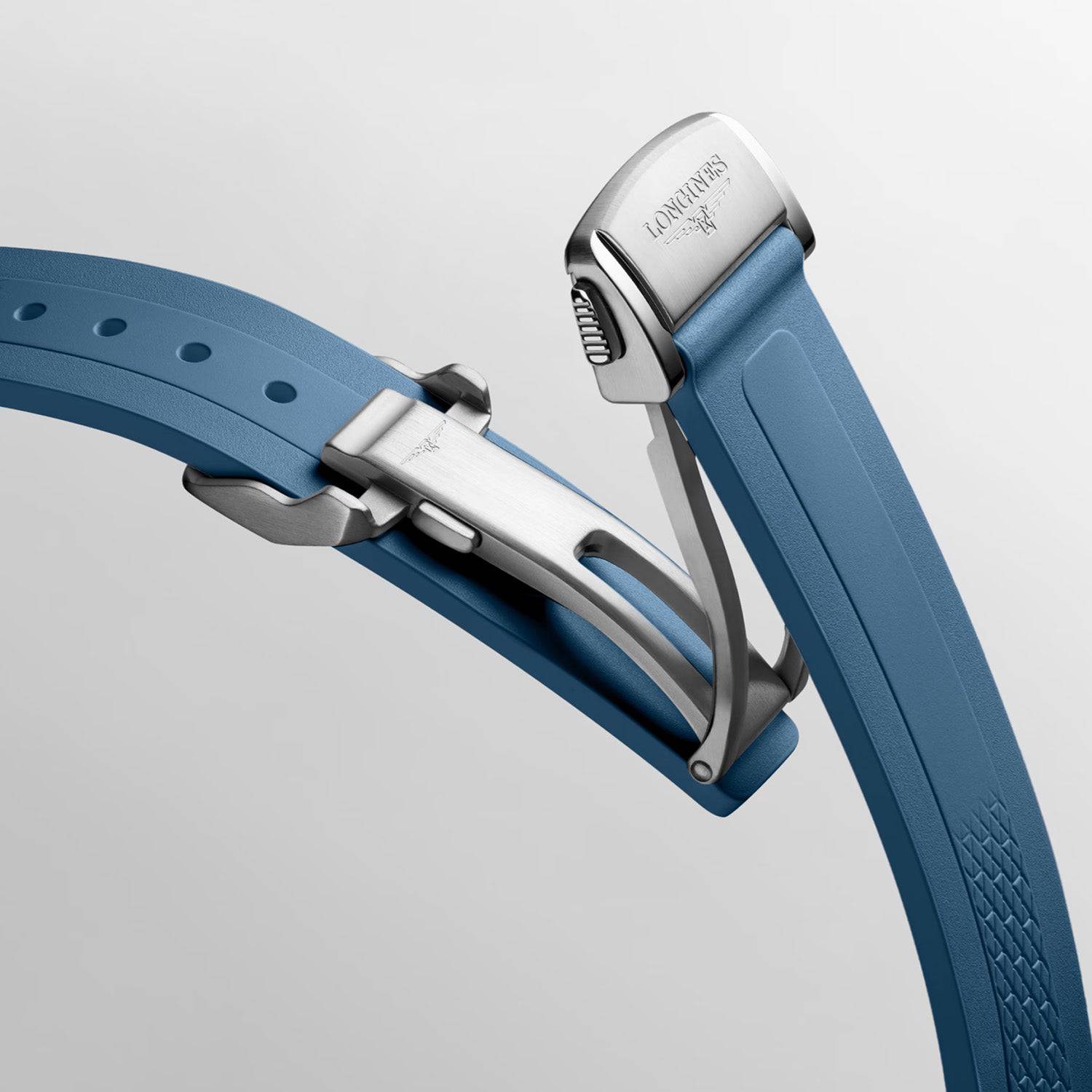 Conquest 34mm Blue Sunray Dial Two-Tone Automatic Strap Watch - Image 6