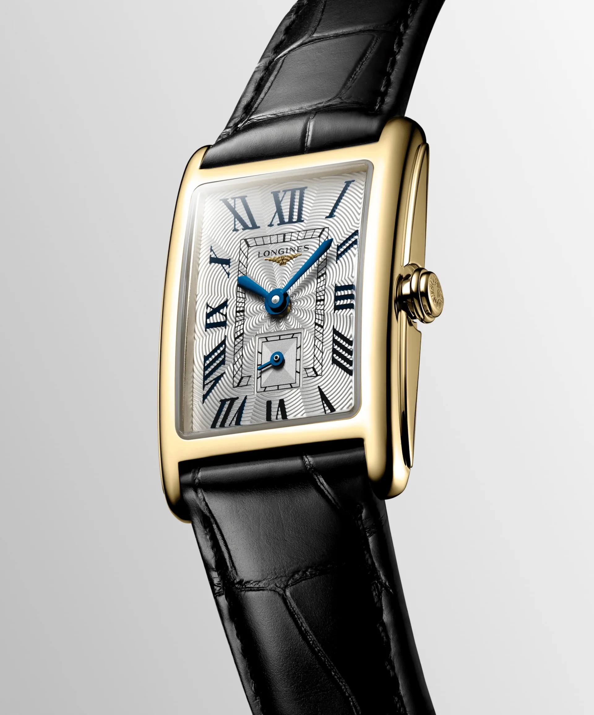 DolceVita 20.50x32mm 18ct Yellow Gold Quartz Strap Watch - Image 2