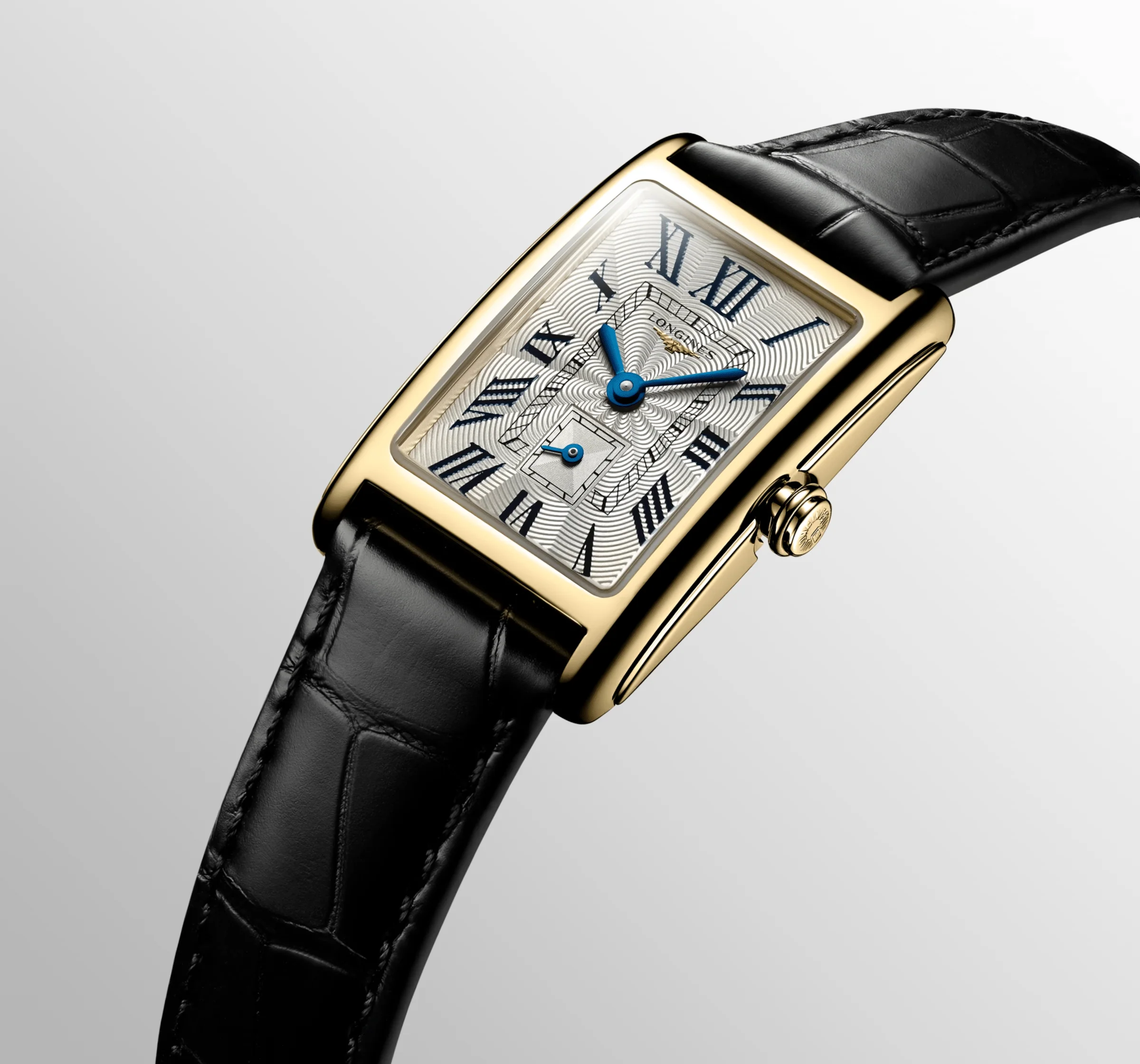 DolceVita 20.50x32mm 18ct Yellow Gold Quartz Strap Watch - Image 3