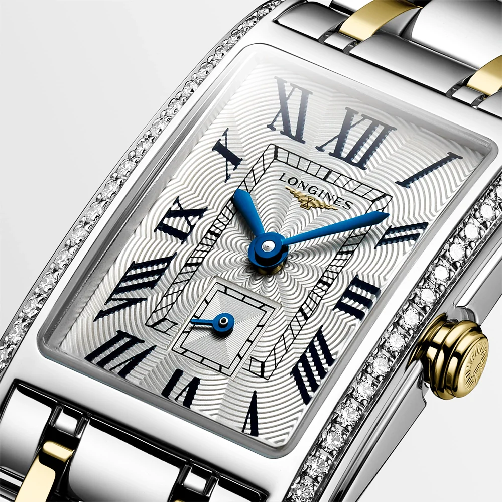 DolceVita 20.8mmx x 32mm Steel & Yellow Gold Diamond Set Watch - Image 2