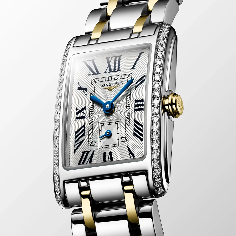 DolceVita 20.8mmx x 32mm Steel & Yellow Gold Diamond Set Watch - Image 3