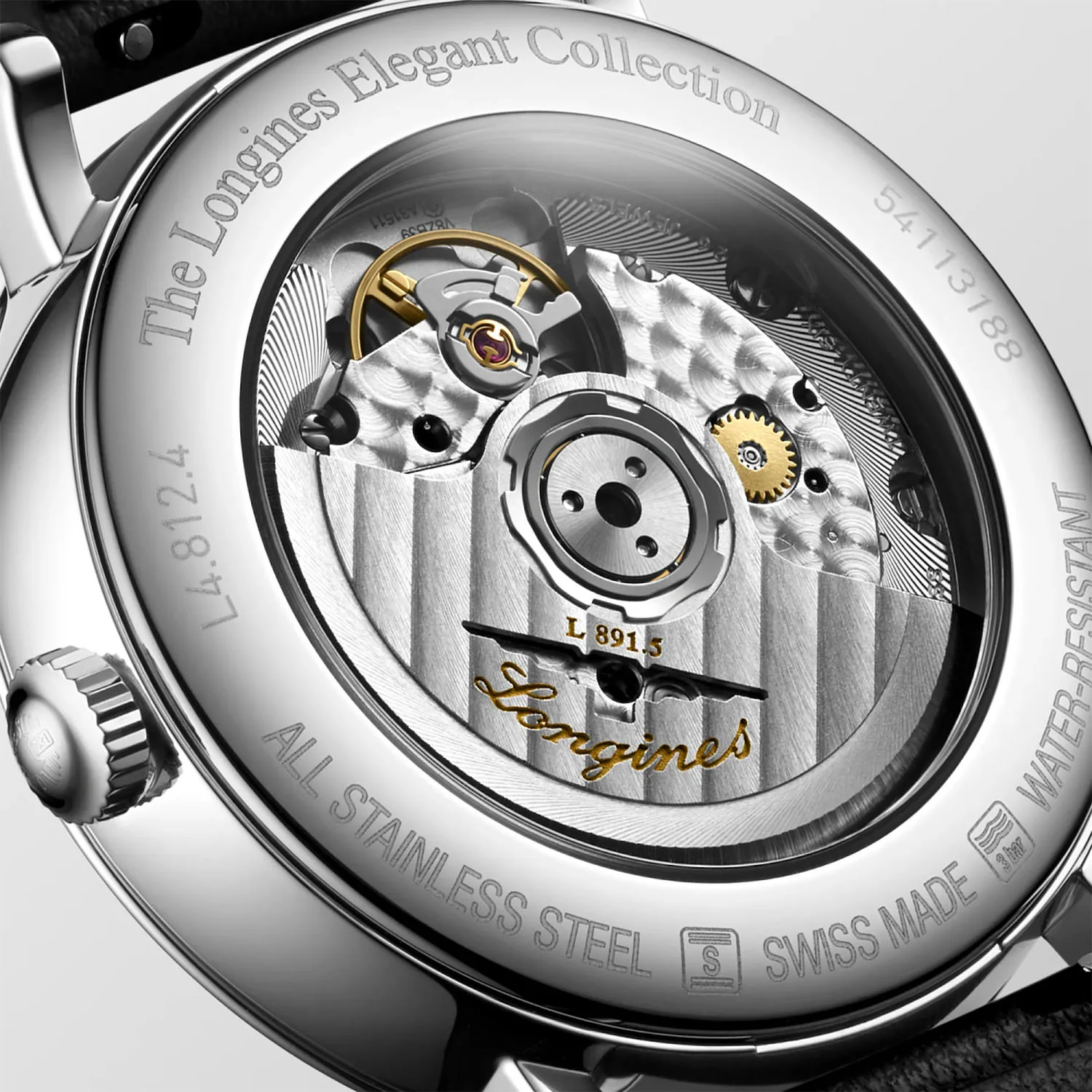Elegant Collection 39mm Automatic Strap Watch - Image 5