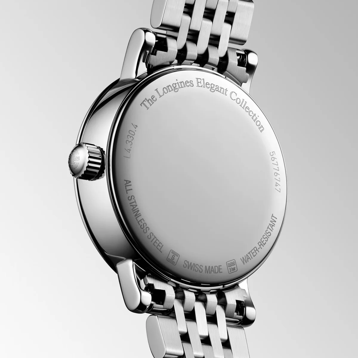 Elegant Moonphase 30mm Mother of Pearl Dial Bracelet Watch - Image 2