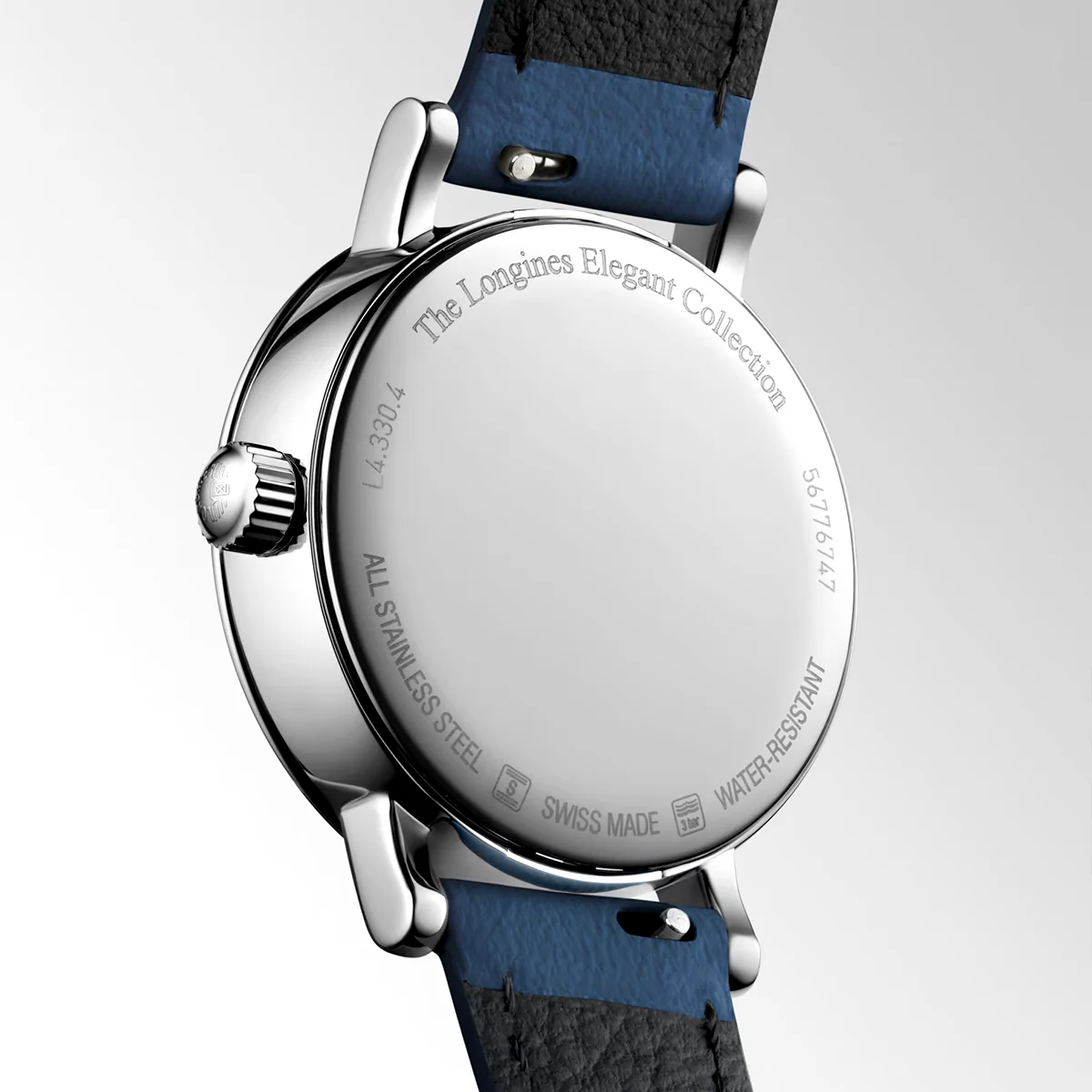 Elegant Moonphase 30mm White Dial Ladies Strap Watch - Image 4
