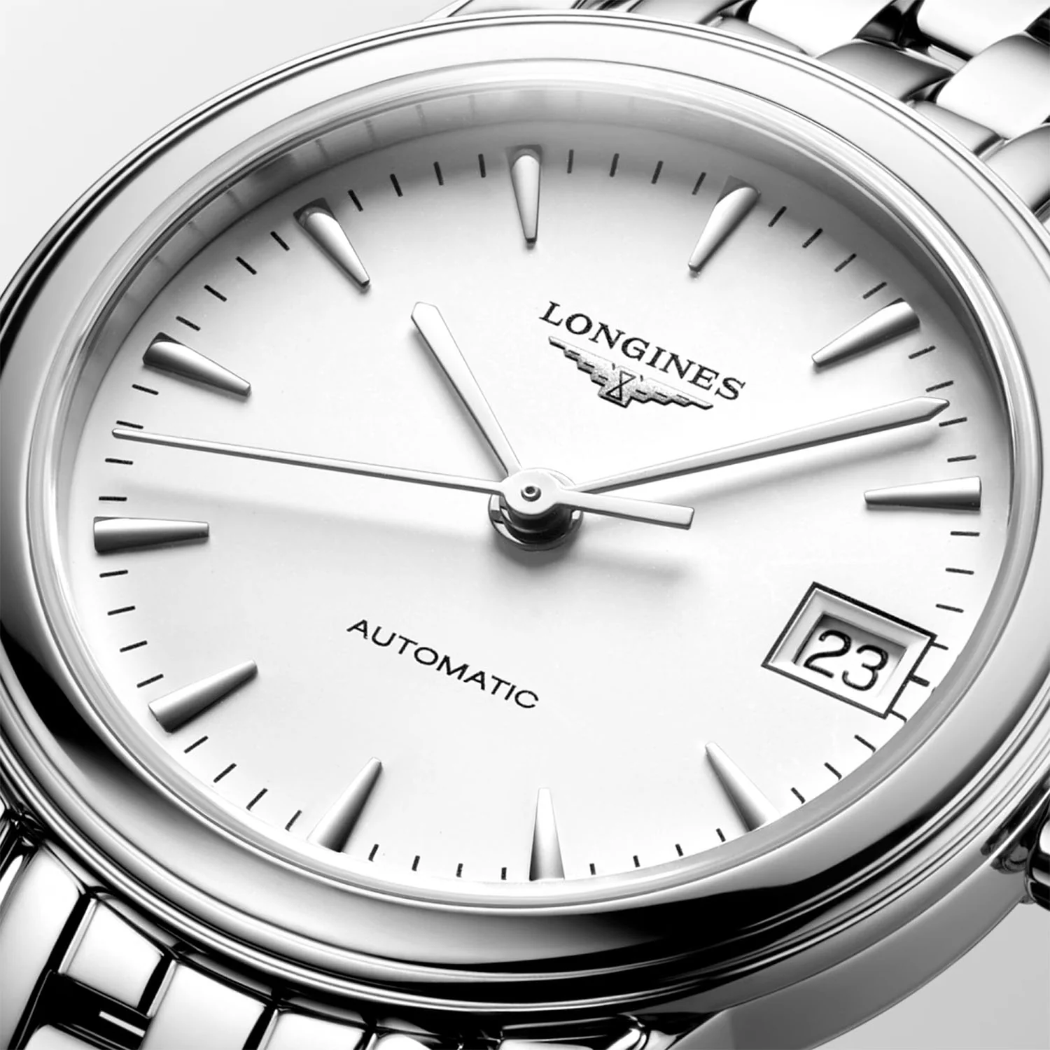 Flagship Classic 26mm White Dial Automatic Bracelet Watch - Image 2