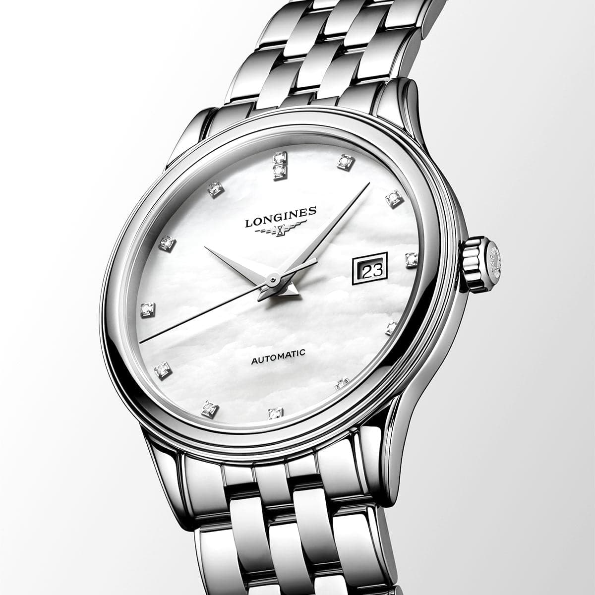 Flagship Classic 30mm Mother of Pearl Dial Bracelet Watch - Image 3