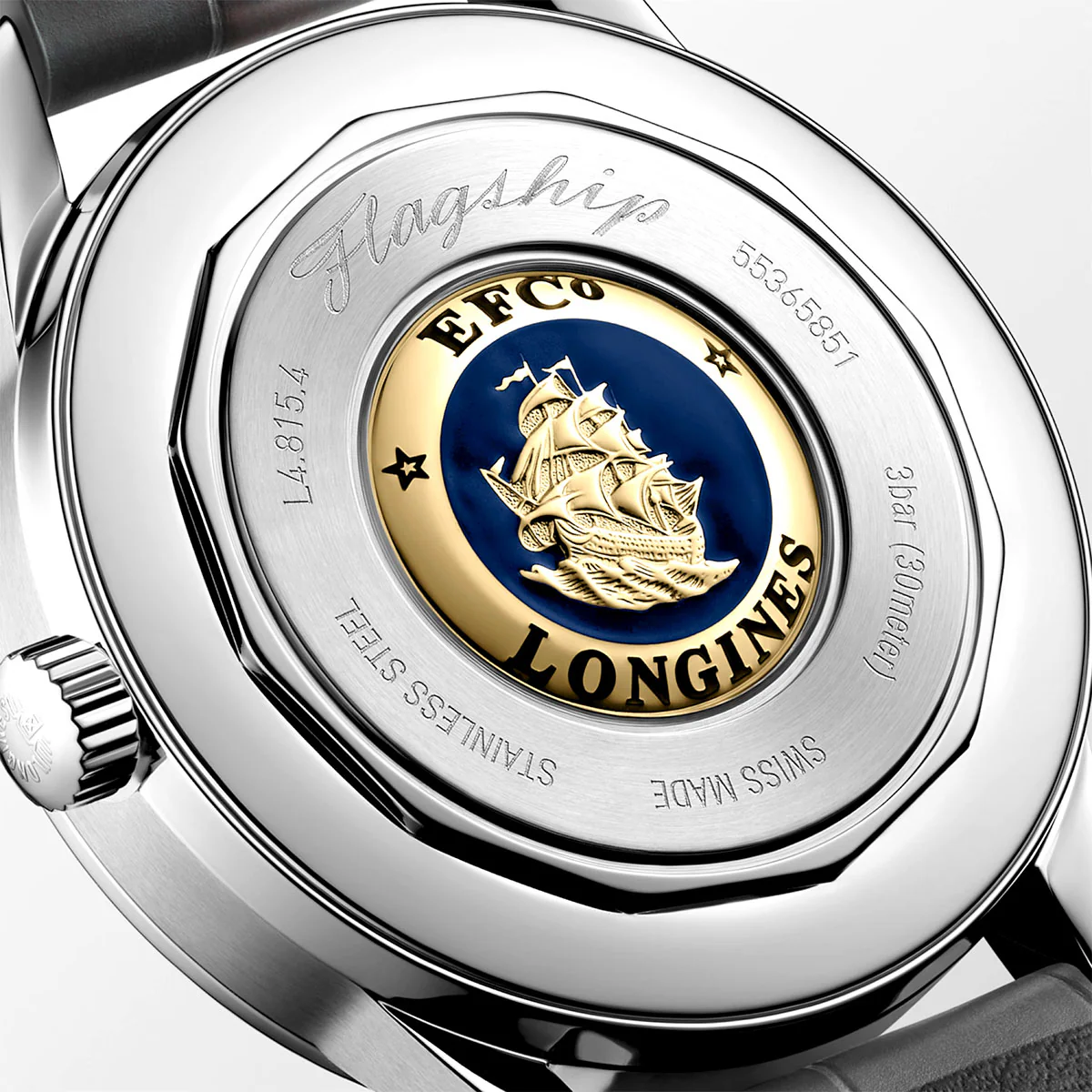 Flagship Heritage Moonphase 38.5mm Dark Grey Dial Automatic Watch - Image 4