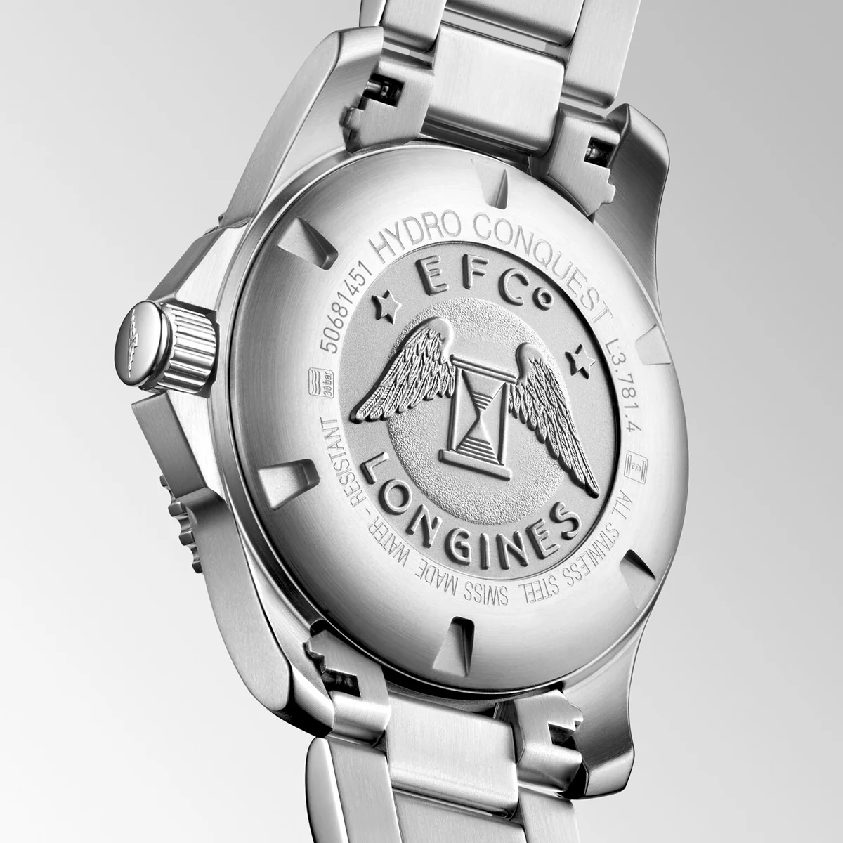 HydroConquest Steel 41mm Automatic Bracelet Watch - Image 6