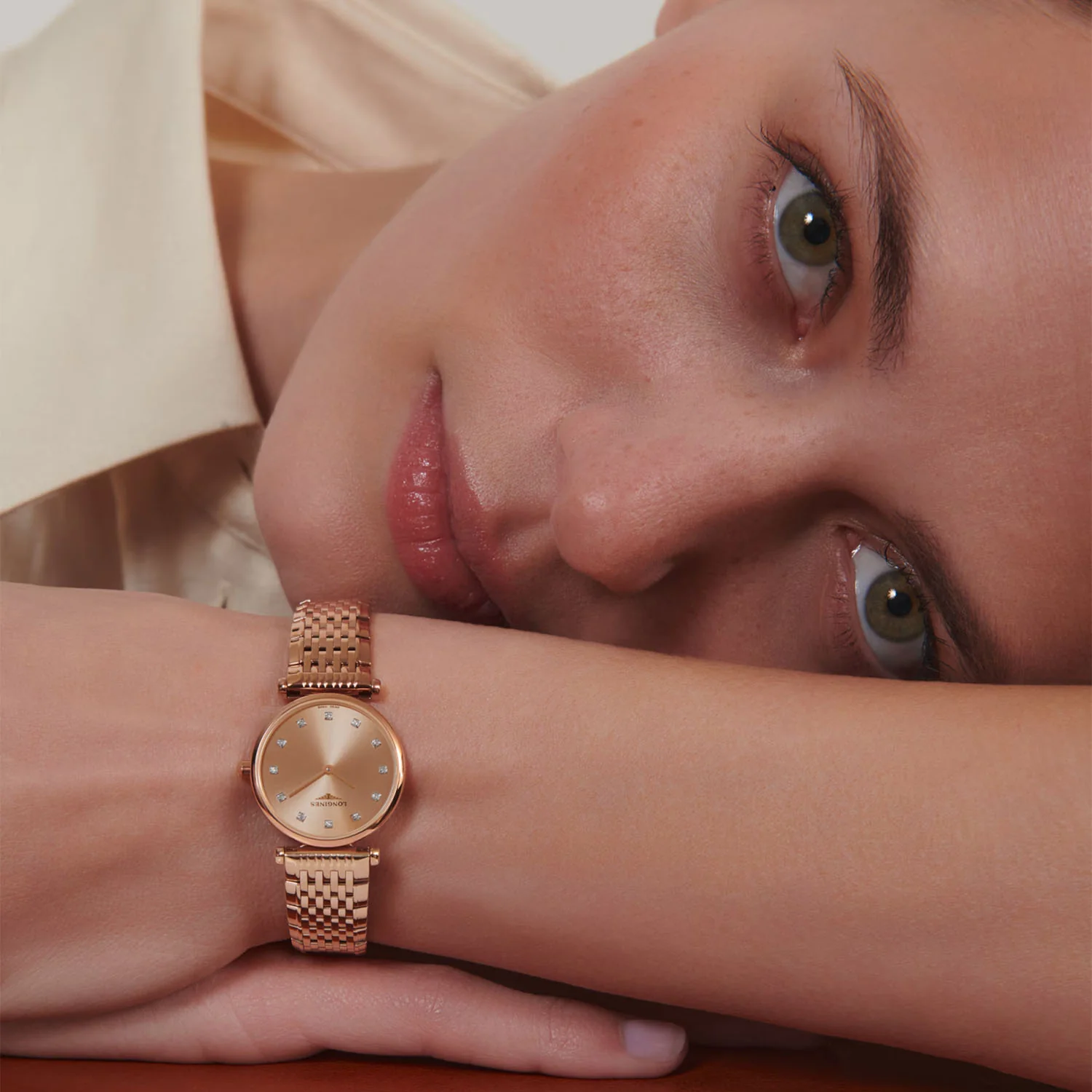 La Grande Classique 24mm Rose Gold PVD Bracelet Watch - Image 8