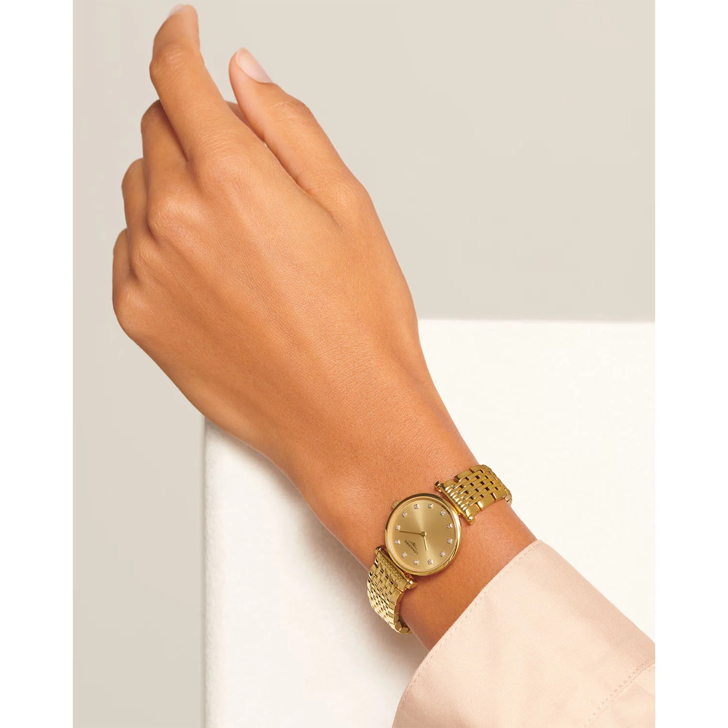 La Grande Classique 24mm Gold PVD Diamond Dial Ladies Bracelet Watch - Image 9