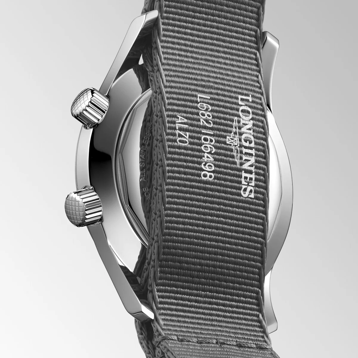 Legend Diver 42mm Grey Gradient Dial Men's NATO Strap Watch - Image 4