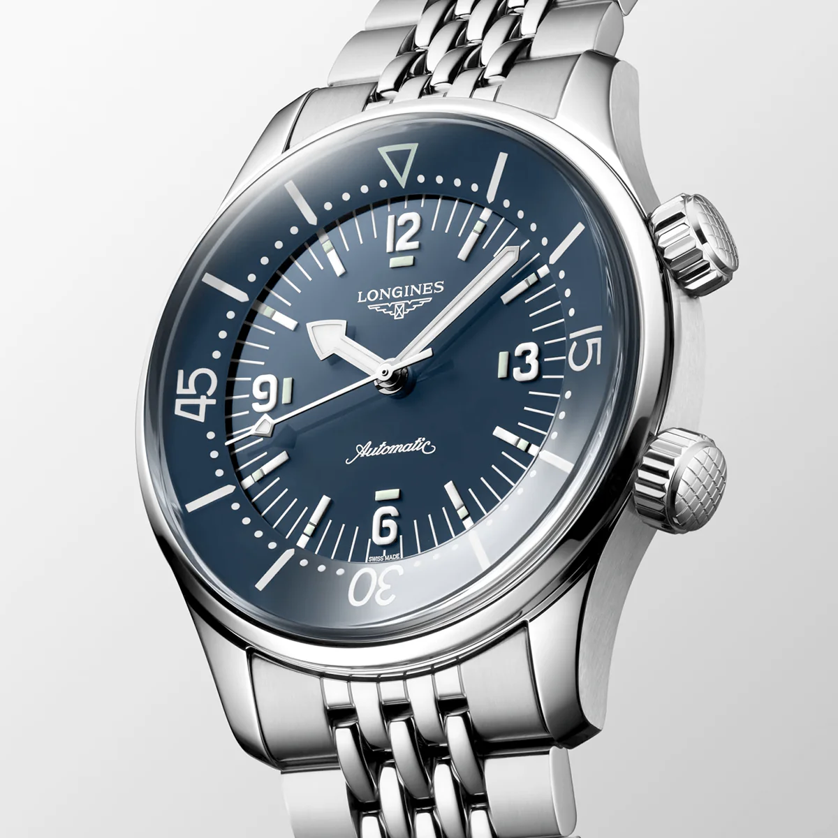 Legend Diver 39mm Blue Dial Automatic Bracelet Watch - Image 3