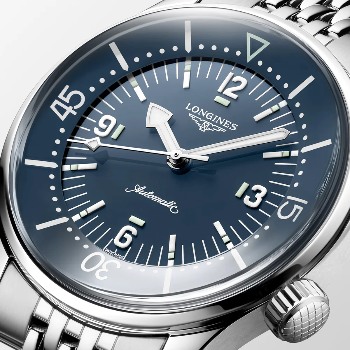 Legend Diver 39mm Blue Dial Automatic Bracelet Watch - Image 5