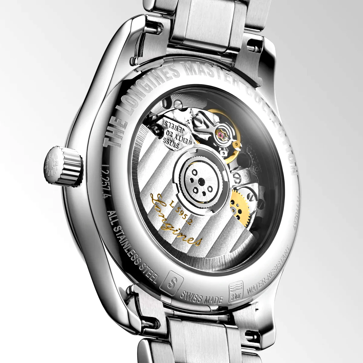 Master Collection 29mm White Mother of Pearl Diamond Dial Watch - Image 5