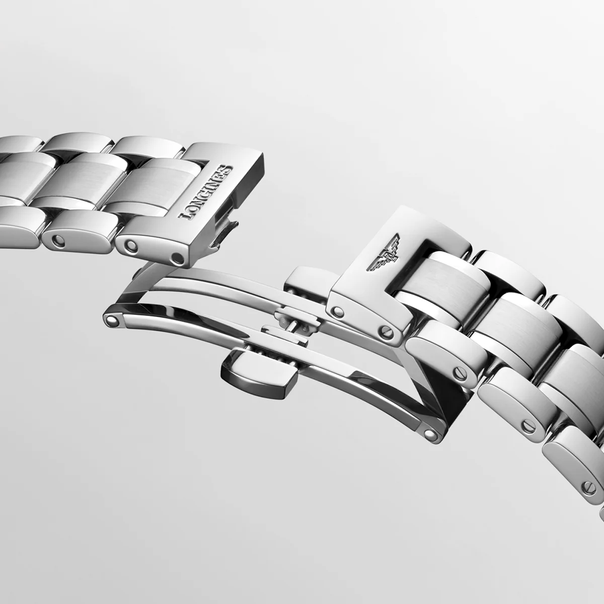 Master Collection 34mm Silver Arabic Dial Automatic Bracelet Watch - Image 5