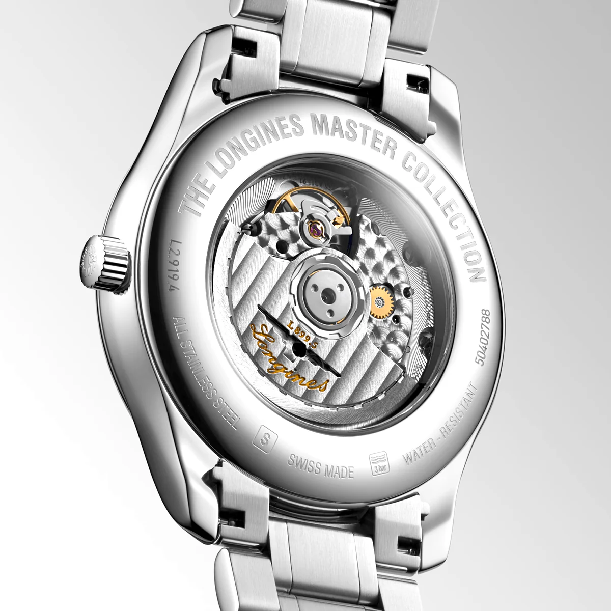 Master Collection Moonphase 42mm Blue Dial Men's Bracelet Watch - Image 3