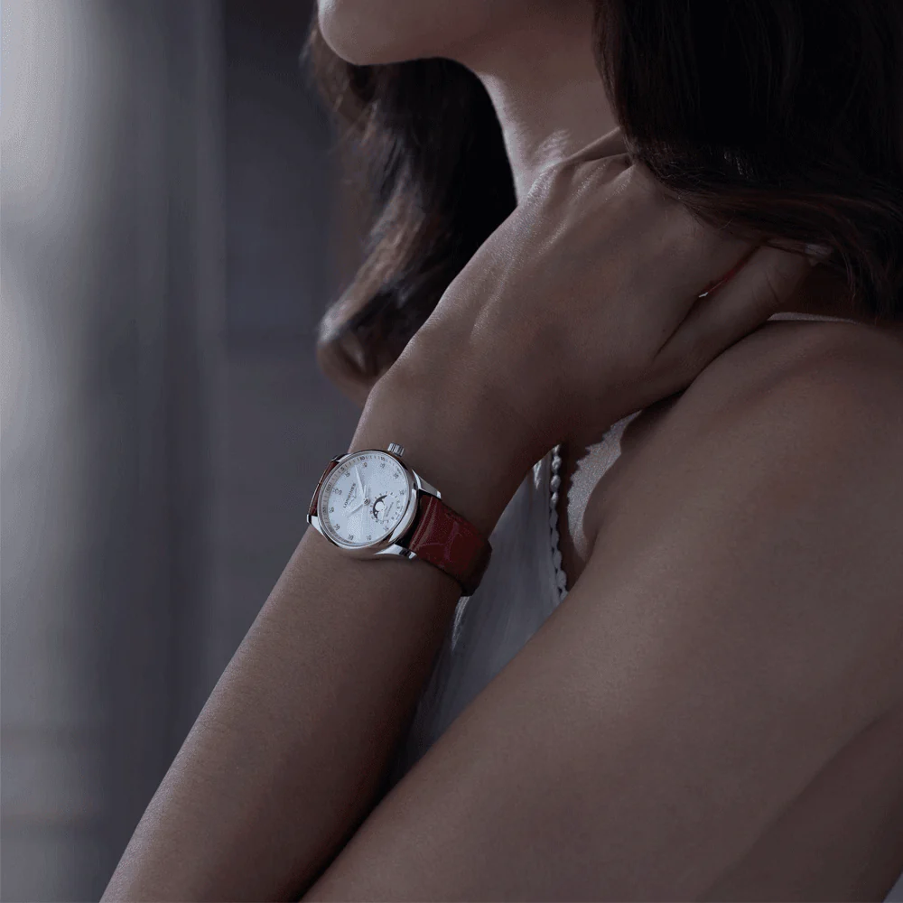 Master Collection Steel 34mm Automatic Strap Watch - Image 2