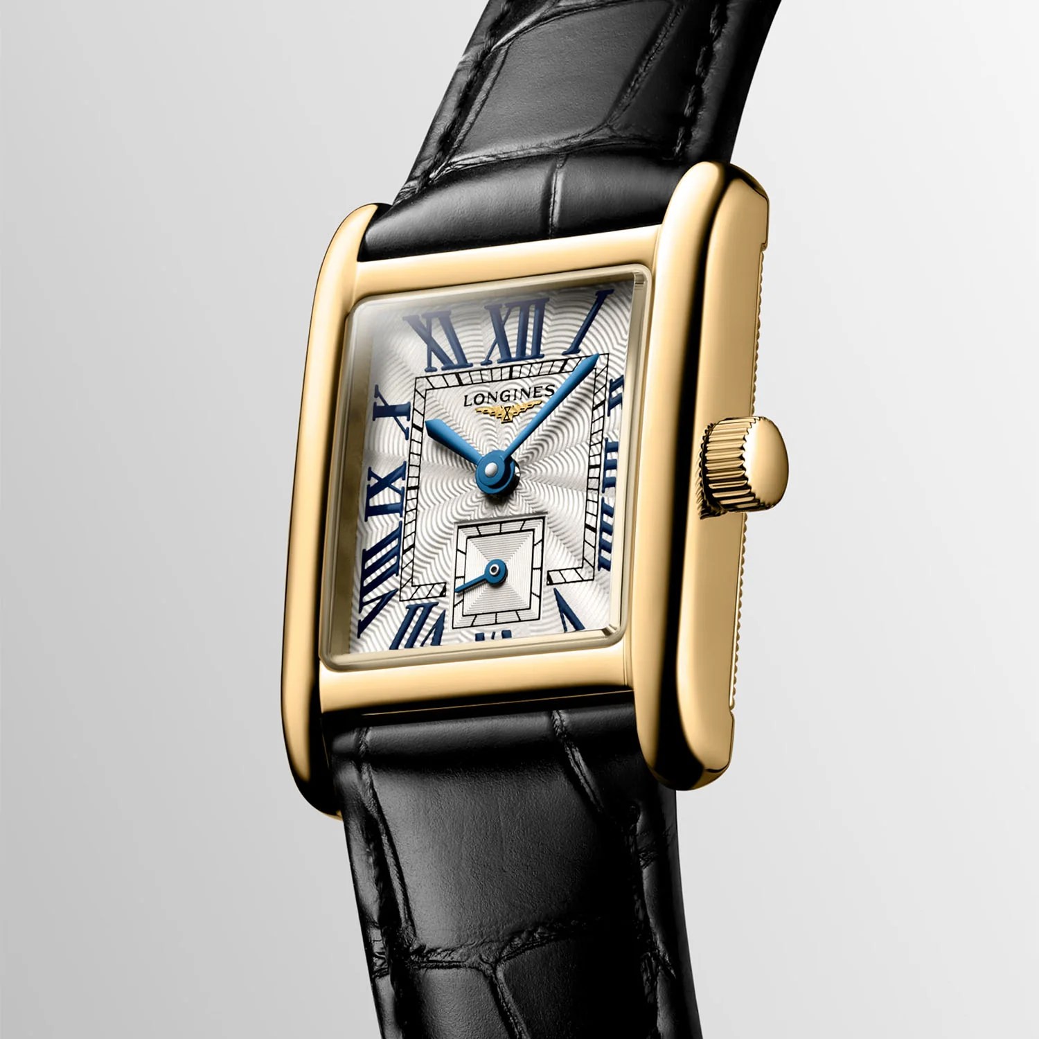 Mini DolceVita 18ct Yellow Gold Ladies Strap Watch - Image 3