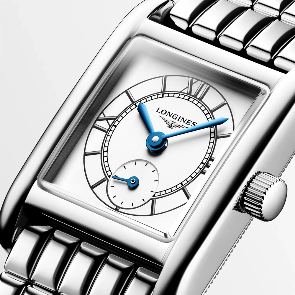 Mini DolceVita 21.5mmx x 29mm Steel Ivory Dial Bracelet Watch - Image 2