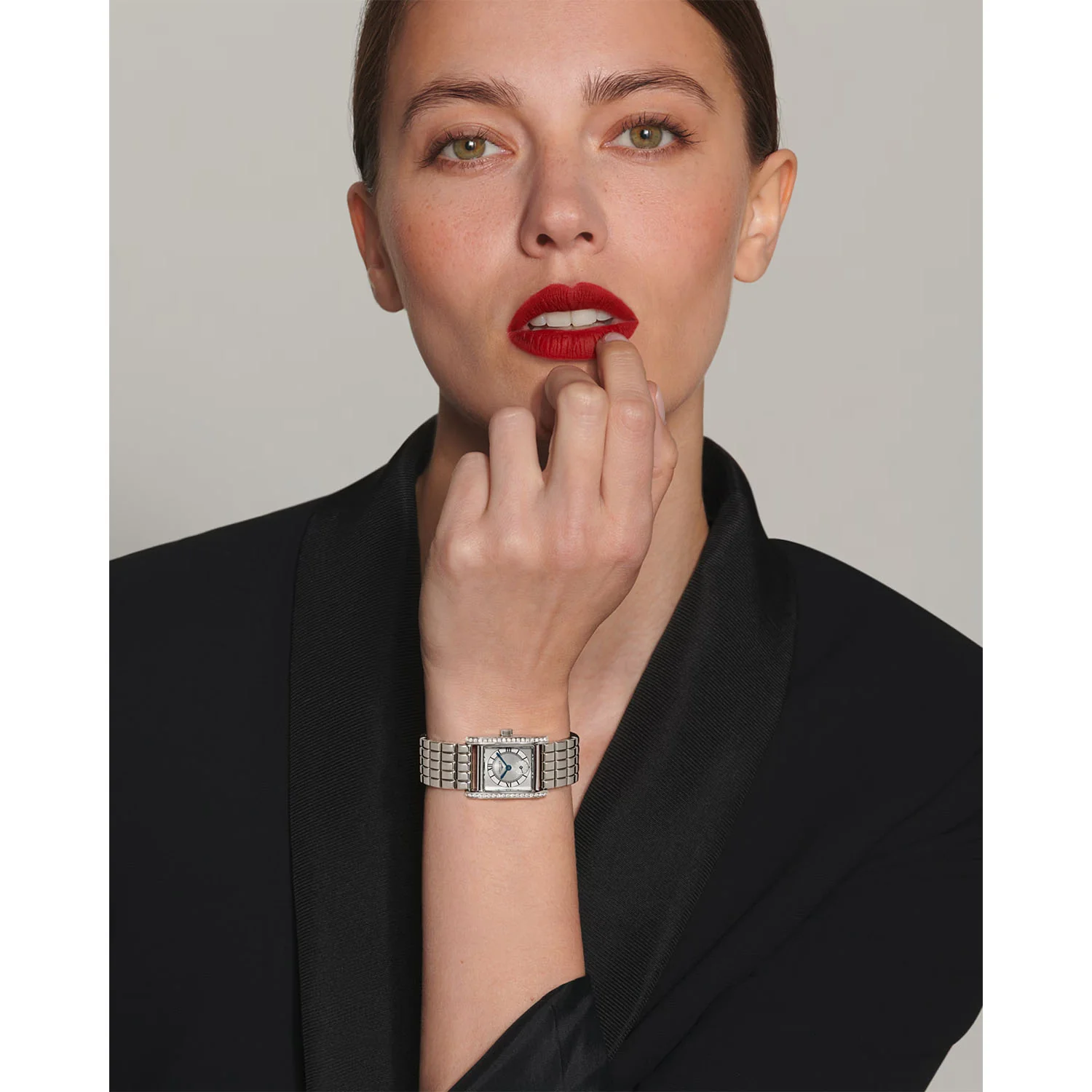 Mini DolceVita Steel Ladies Diamond Set Bracelet Watch - Image 6