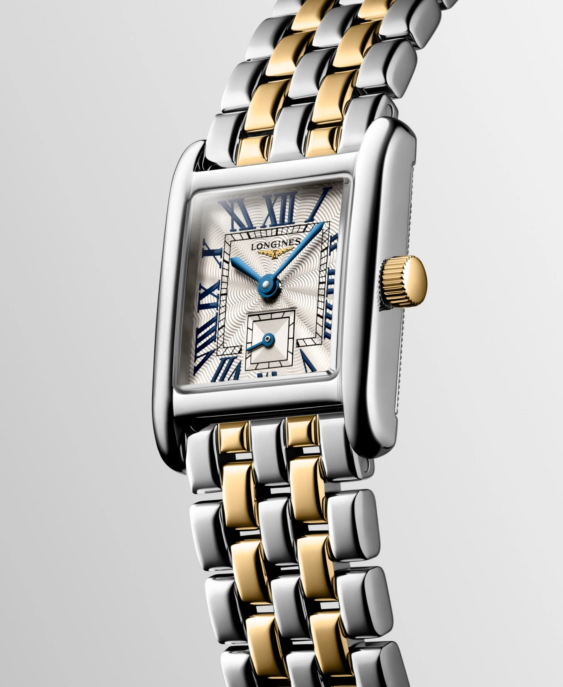 Mini DolceVita 21.5mm x 29mm Steel and 18ct Yellow Gold Bracelet Watch - Image 3