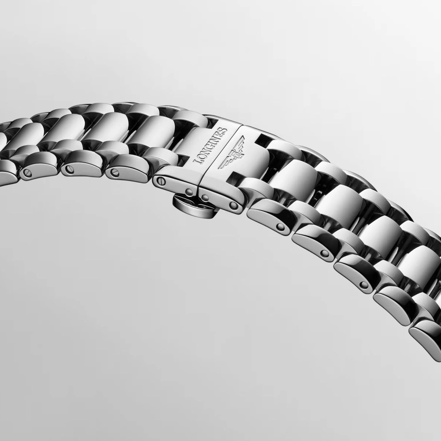 PrimaLuna 34mm Steel Ladies Automatic Bracelet Watch - Image 6