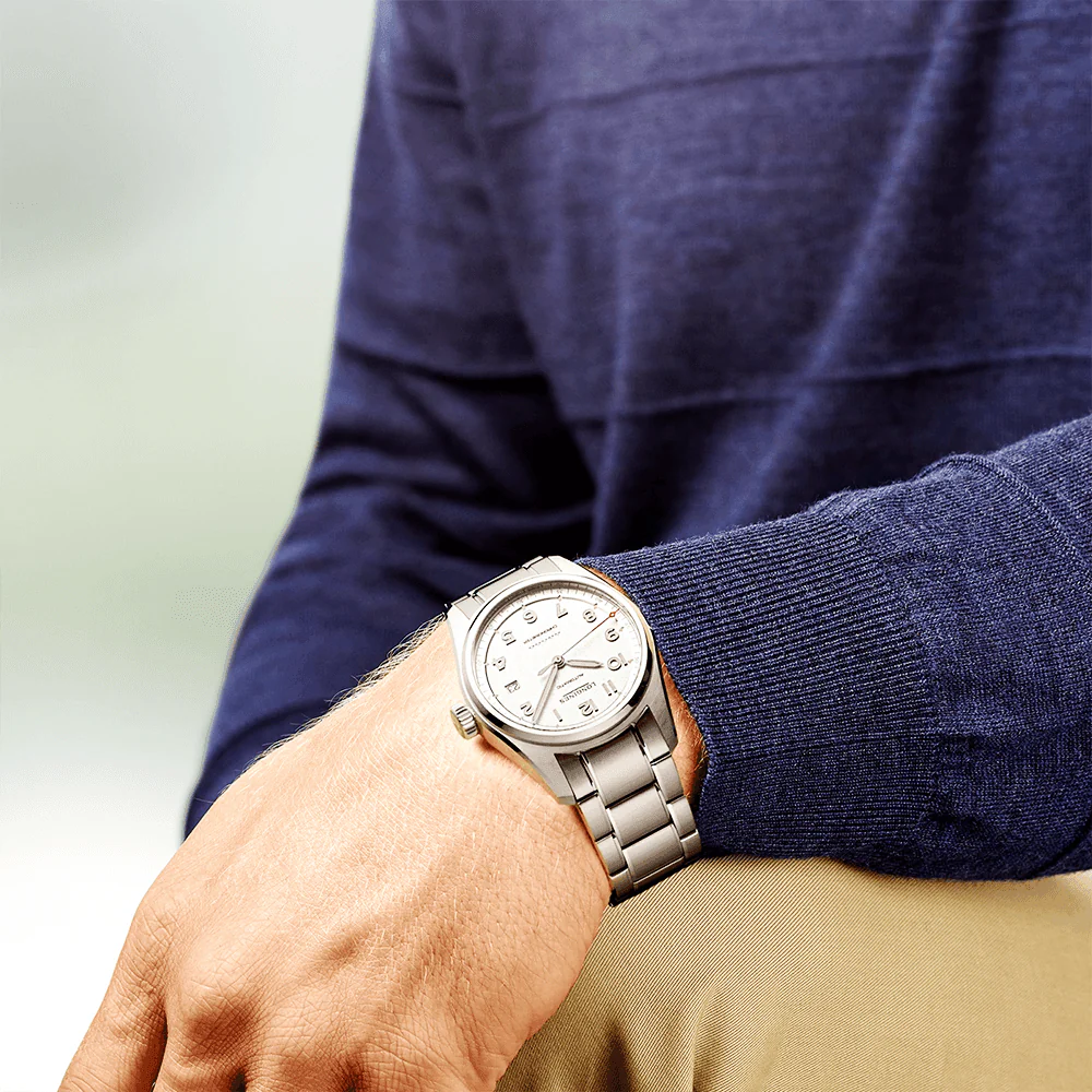 Spirit 40mm Silver Dial Men's Automatic Bracelet Watch - Image 2