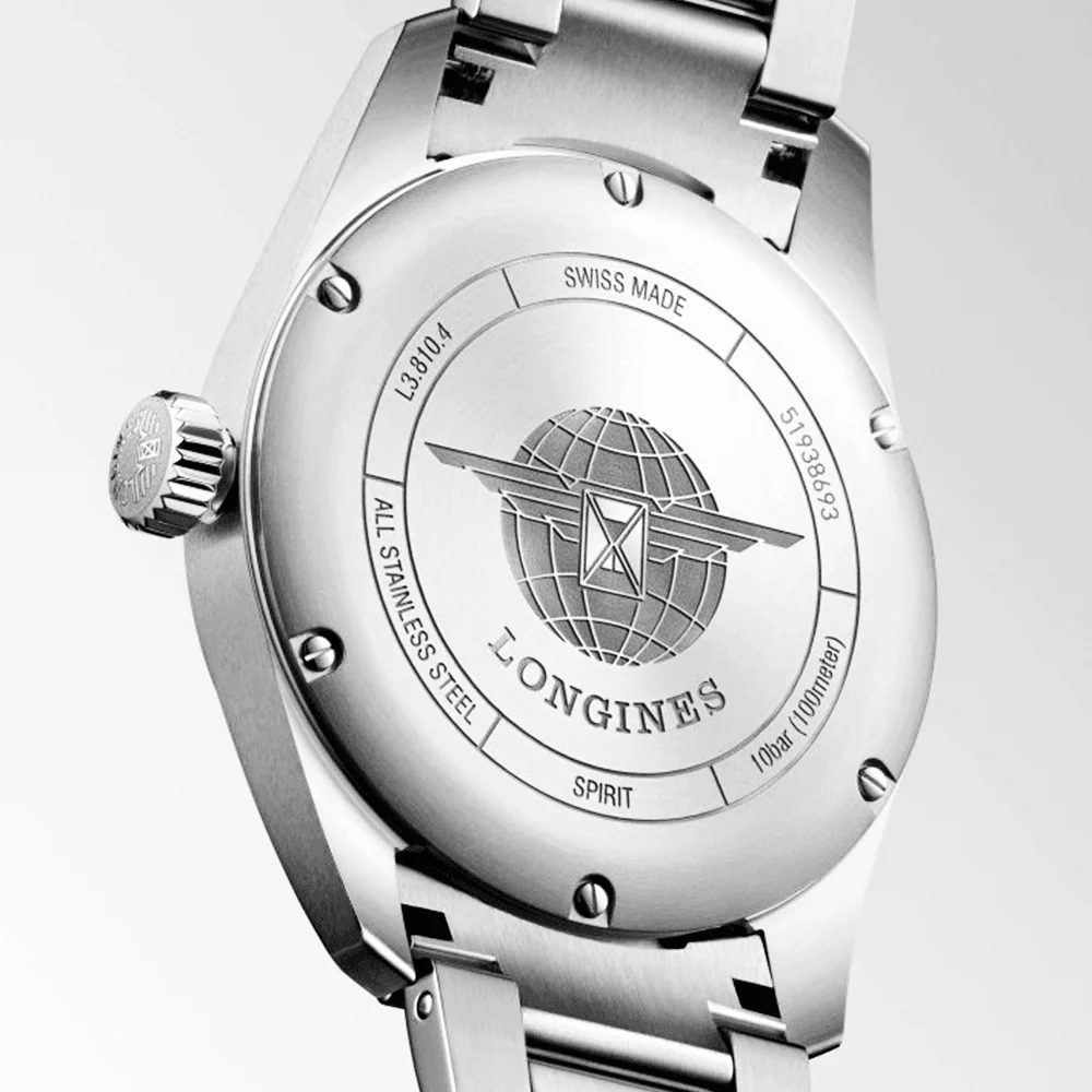 Spirit 40mm Silver Dial Men's Automatic Bracelet Watch - Image 5