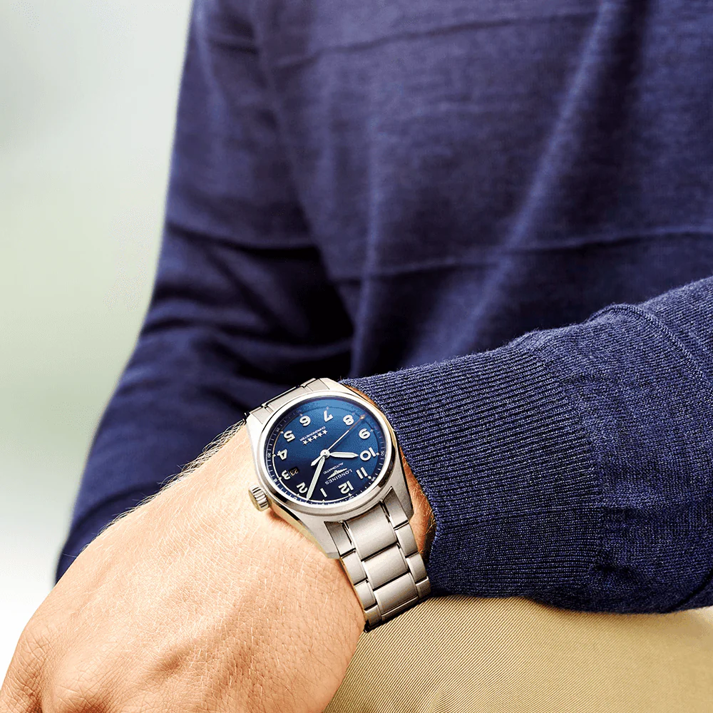 Spirit 42mm Blue Dial Men's Automatic Bracelet Watch - Image 2