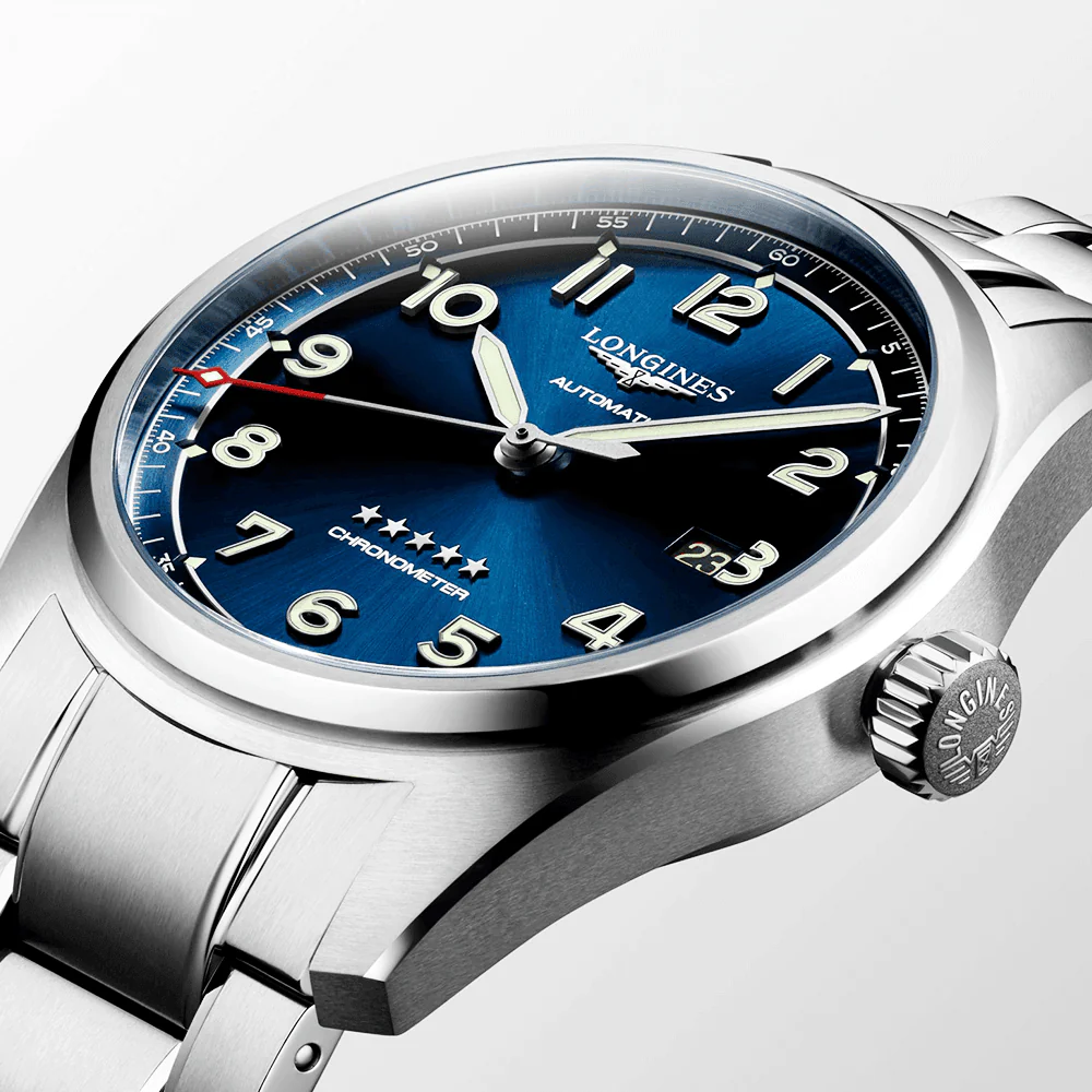 Spirit 42mm Blue Dial Men's Automatic Bracelet Watch - Image 3