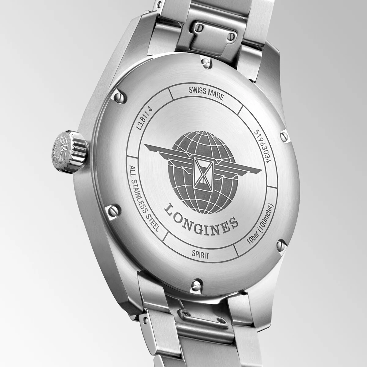 Spirit 42mm Green Dial Automatic Men's Bracelet Watch - Image 3