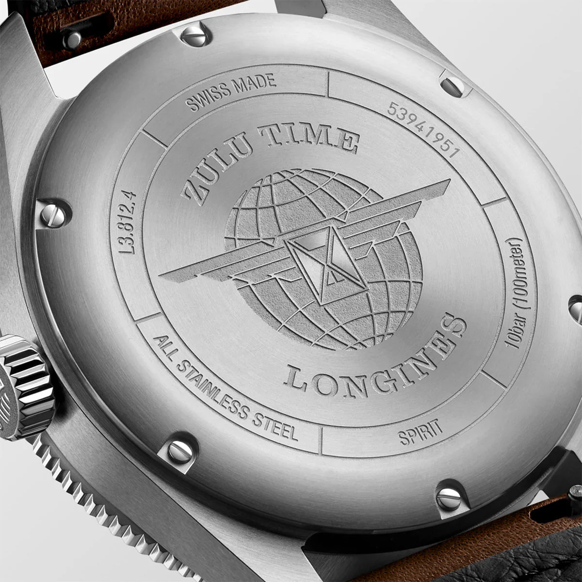 Spirit Zulu Time 42mm Steel Men's Strap Watch - Image 5