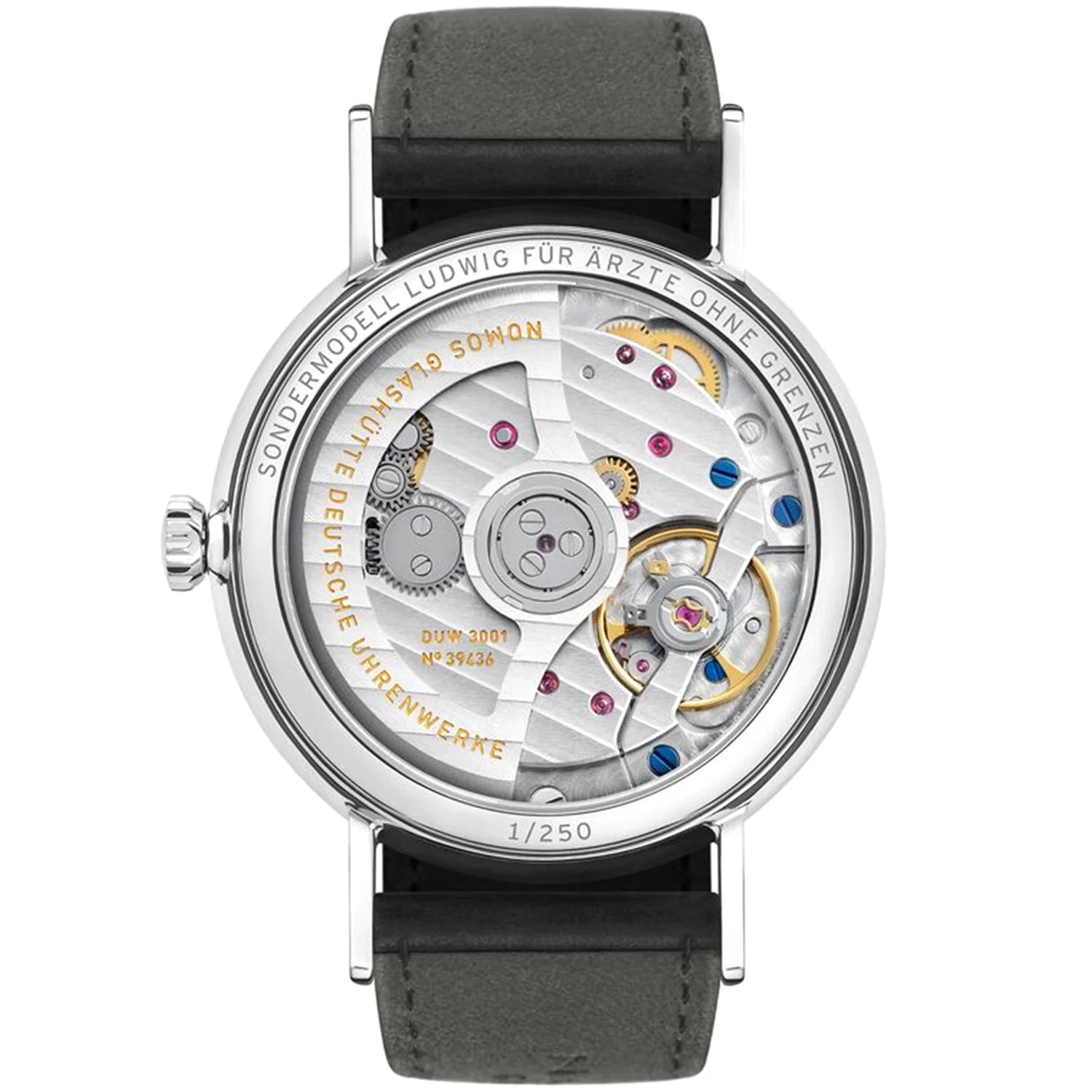 Ludwig 36mm Doctors Without Borders Limited Edition Sapphire  Watch - Image 6
