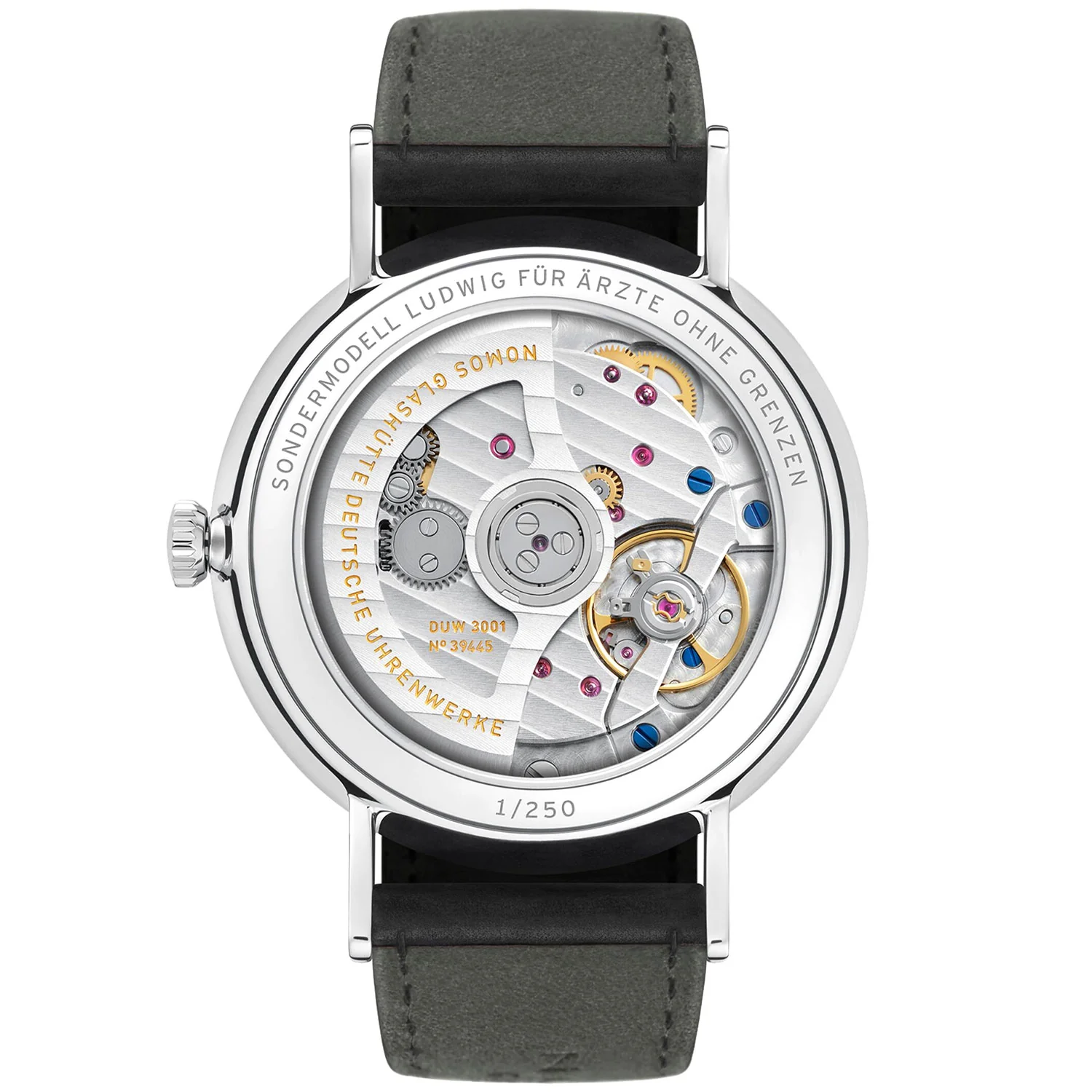 Ludwig 39mm Doctors Without Borders Limited Edition Sapphire  Watch - Image 8