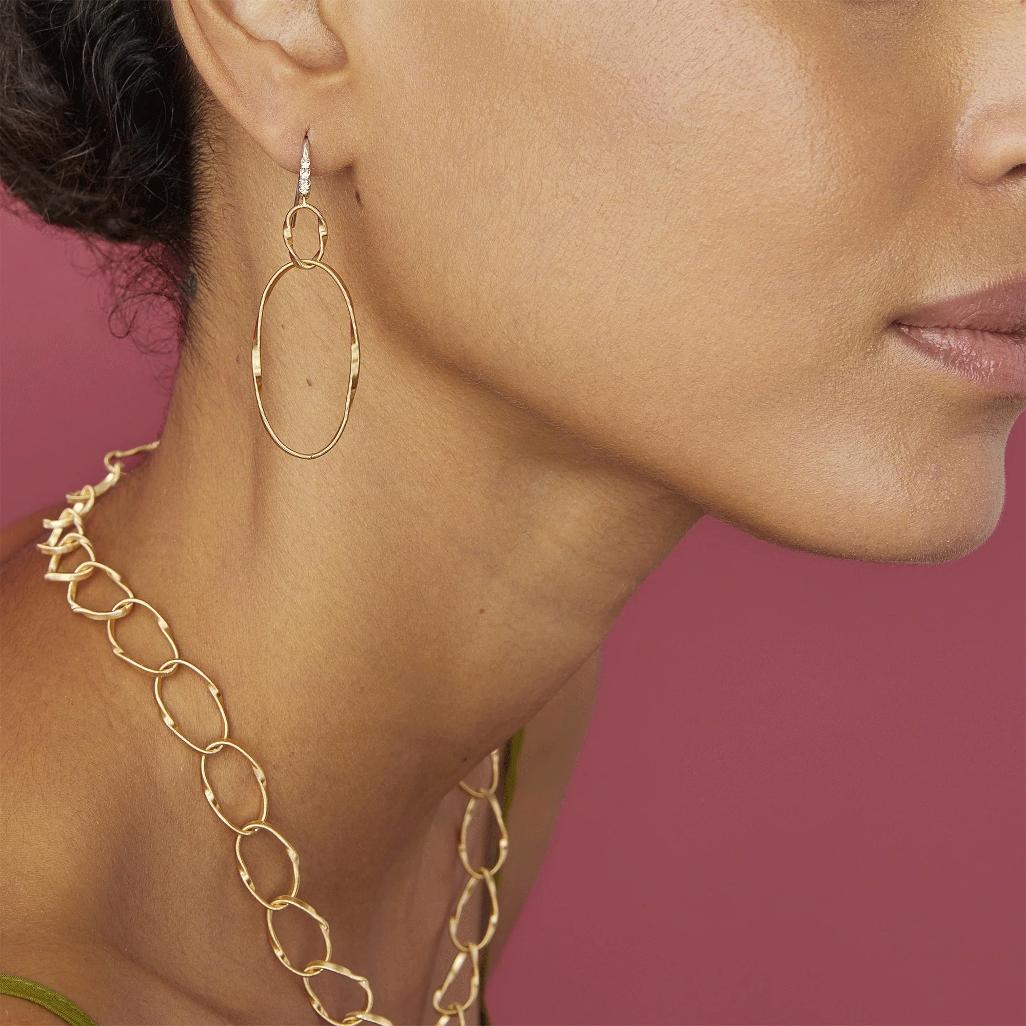 Marrakech Onde 18ct Yellow Gold Necklace - Image 2