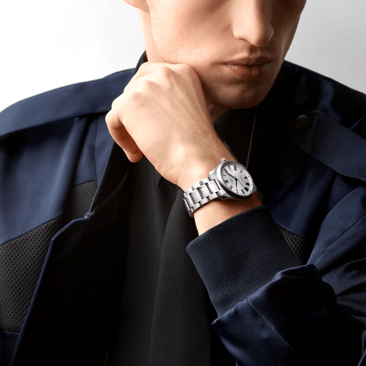 Master Collection 40mm Ivory Dial Automatic Bracelet Watch - Image 3