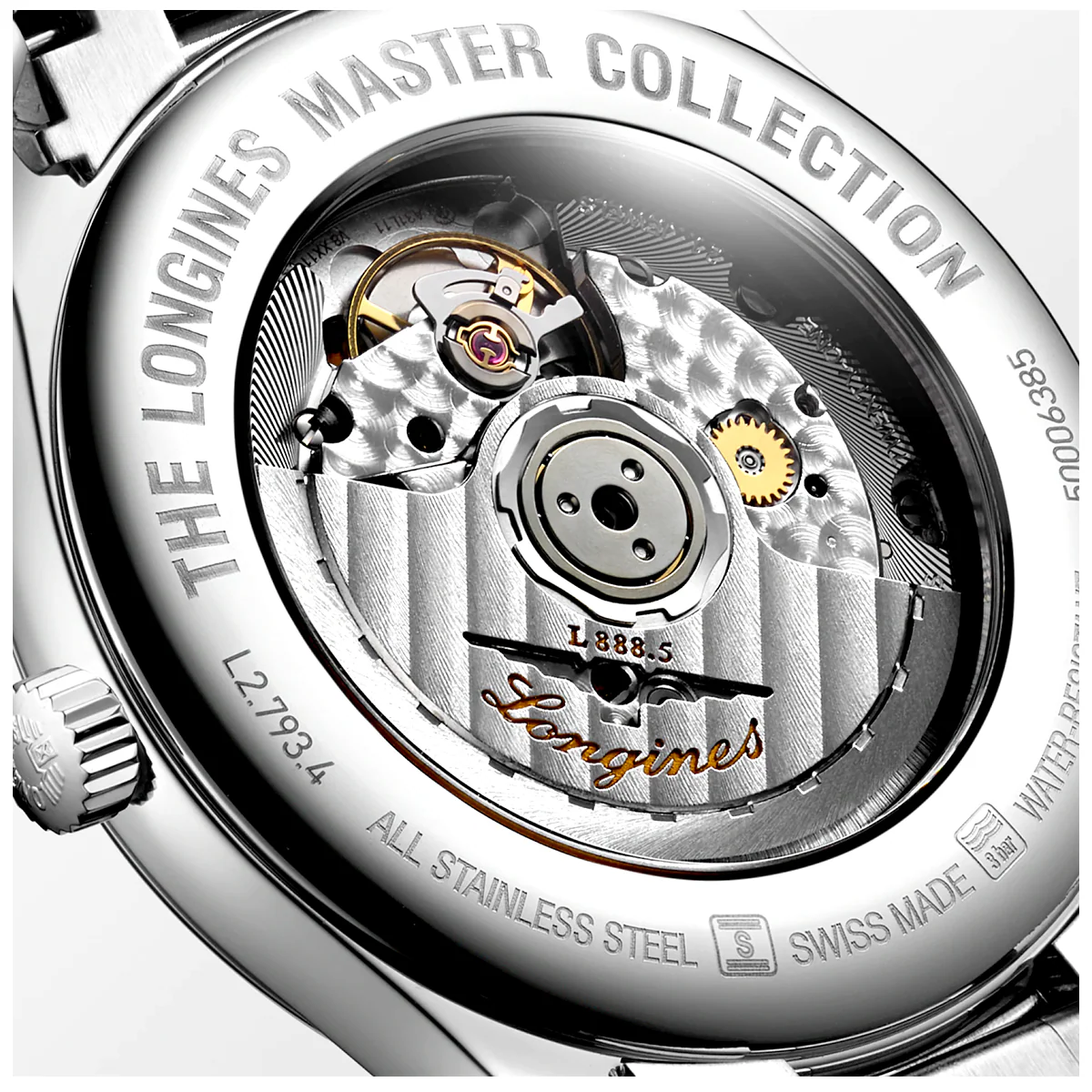 Master Collection 40mm Ivory Dial Automatic Bracelet Watch - Image 4