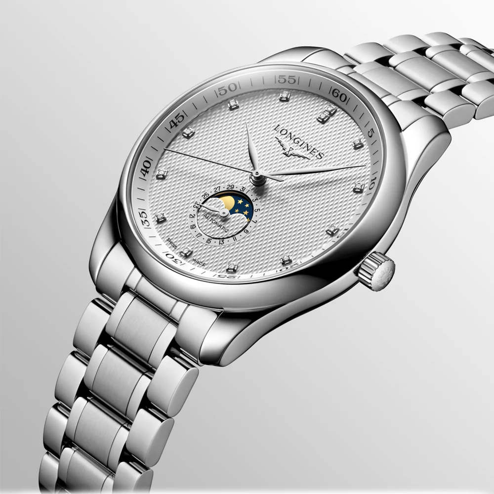 Master Collection Moonphase 42mm Men's Bracelet Watch - Image 2