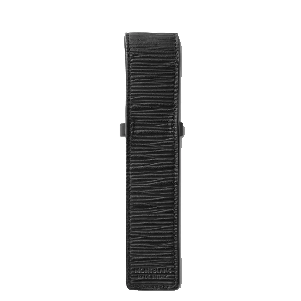 Meisterstuck Black Leather Single Pen Pouch - Image 4