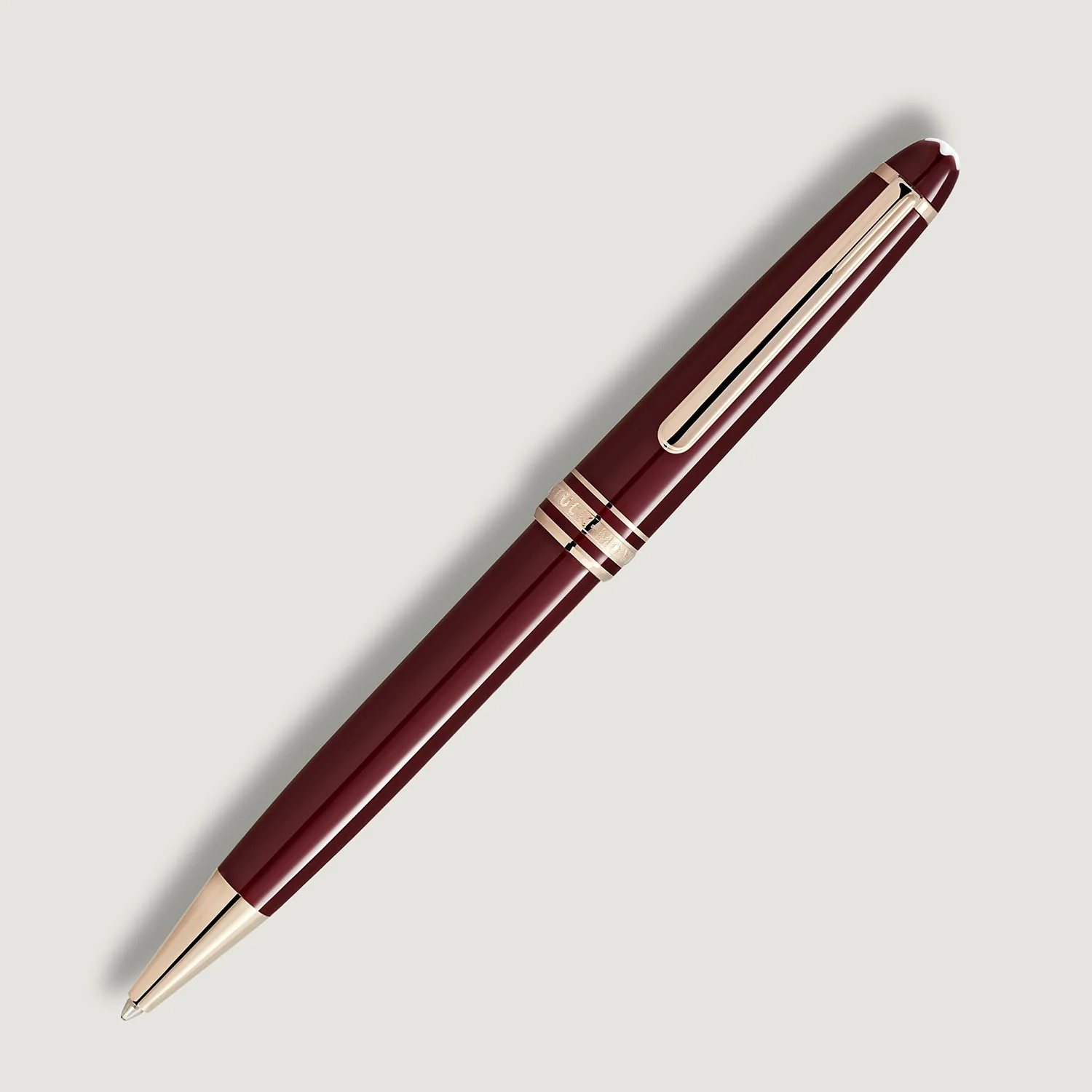 Meisterstück Burgundy Red Classique Ballpoint Pen - Image 4